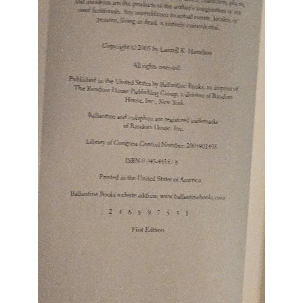 Laurell K. Hamilton Book Bundle‎ (4 Hardcover Titles)